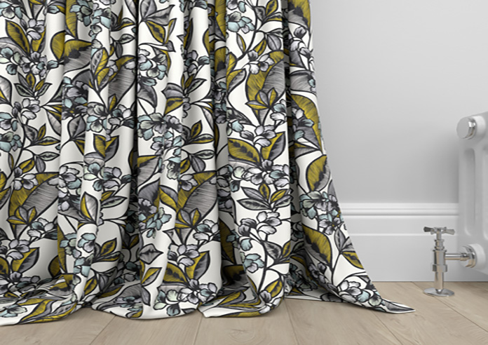 Walled Garden, Lemon - Made to Measure Curtains - Image 6